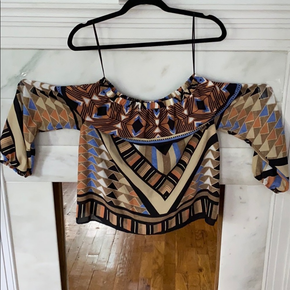 Bohemian Off the Shoulder Top
